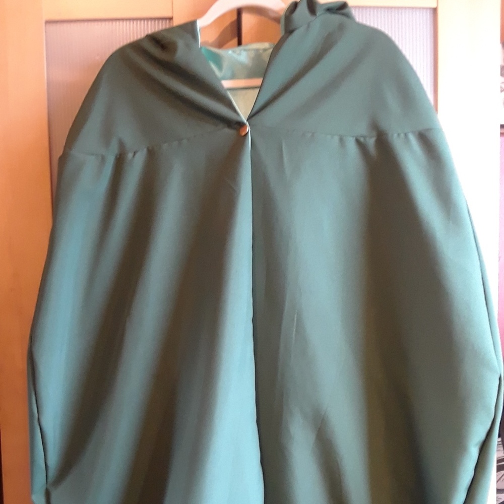 Renaissance cloak with hood